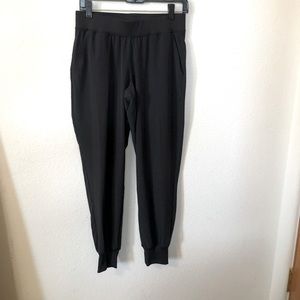 black joggers